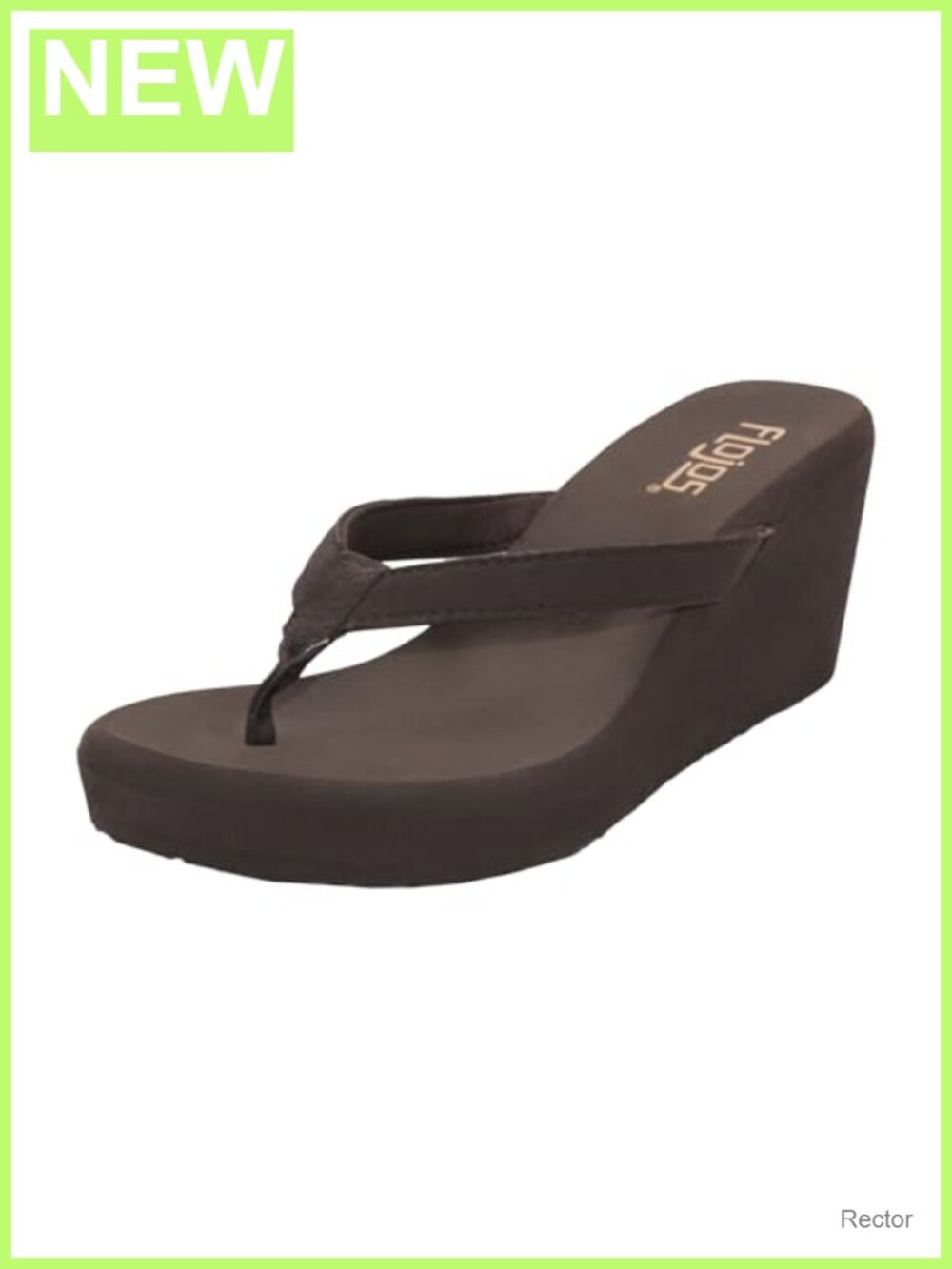 Wedge Sandal with Arch Support and Platform Heel